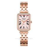 Alexandre Christie AC 2B60 LH Rosegold Dial Pink Stainless Steel